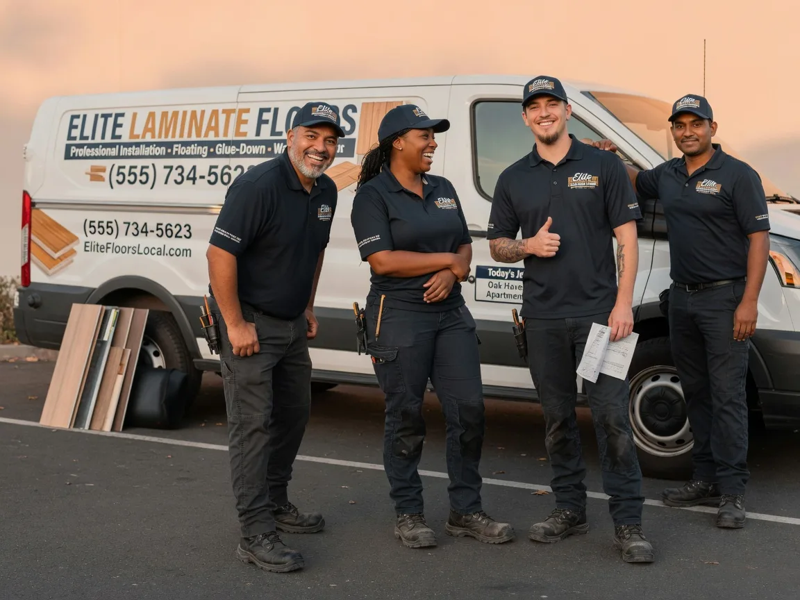 Laminate flooring installation company in Lake Park, IA